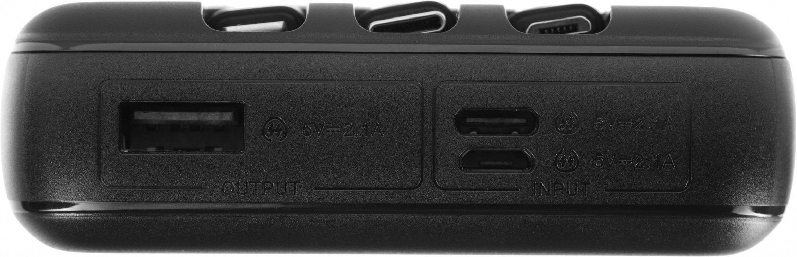 Мобильный аккумулятор Itel Star 200C 20000mAh QC3.0/PD3.0/PE2.0 2.1A USB-A/USB-C черный