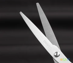 Ножницы Deli EM609 офисные 160мм ручки пластиковые сталь ассорти чехол с европод.