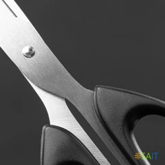 Ножницы Deli EM609 офисные 160мм ручки пластиковые сталь ассорти чехол с европод.