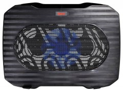 Подставка для ноутбука Buro BU-LCP156-B114 15.6" 357x265x33мм 1xUSB 1x 140ммFAN 345г металлическая сетка/пластик черный