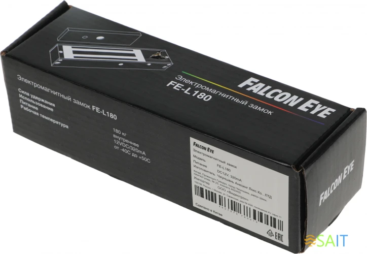 Замок электромагнитный Falcon Eye FE-L180 серебристый