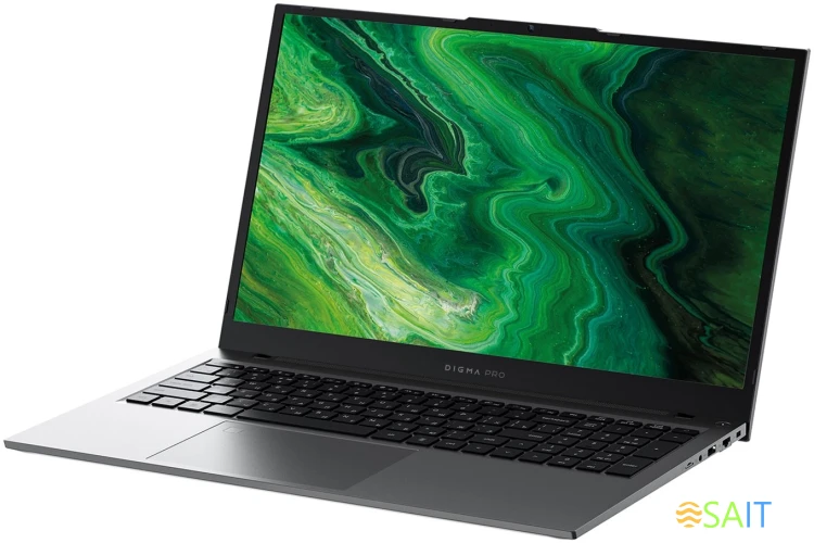 Ноутбук Digma Pro Fortis M Core i3 1215U 16Gb SSD512Gb Intel UHD Graphics 17.3" IPS FHD (1920x1080) Windows 11 Professional grey WiFi BT Cam 5500mAh (DN17P3-ADXW04)