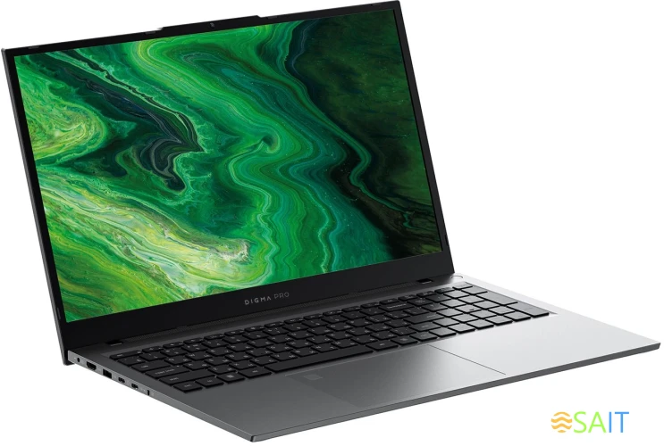 Ноутбук Digma Pro Fortis M Core i3 1215U 16Gb SSD512Gb Intel UHD Graphics 17.3" IPS FHD (1920x1080) Windows 11 Professional grey WiFi BT Cam 5500mAh (DN17P3-ADXW04)