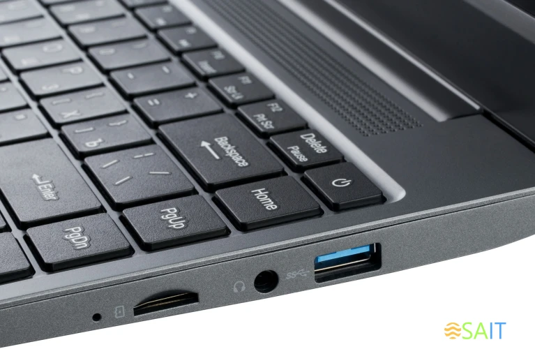 Ноутбук IRU Tactio 14ALH Core i3 1215U 16Gb SSD512Gb Intel UHD Graphics 14" IPS FHD (1920x1080) FreeDOS grey WiFi BT Cam 4000mAh (2058889)