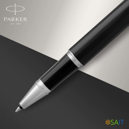 Ручка роллер Parker IM Core T321 (1931658) Black CT F черн. черн. подар.кор.