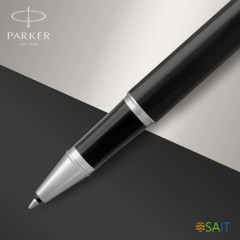 Ручка роллер Parker IM Core T321 (1931658) Black CT F черн. черн. подар.кор.