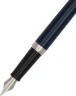 Ручка перьев. Waterman Hemisphere Colour Blocking (2202847) Blue/Black CT F сталь нержавеющая подар.кор.