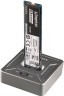 Док-станция SSD AgeStar 31CBNV1C NVMe алюминий серый M2 2280 M-key