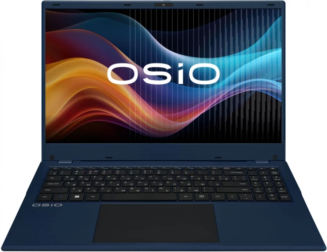 Ноутбук Osio BaseLine B150i-002c N-series N100 8Gb SSD512Gb Intel UHD Graphics 15.6" IPS FHD (1920x1080) Windows 11 Home blue WiFi BT Cam 5000mAh