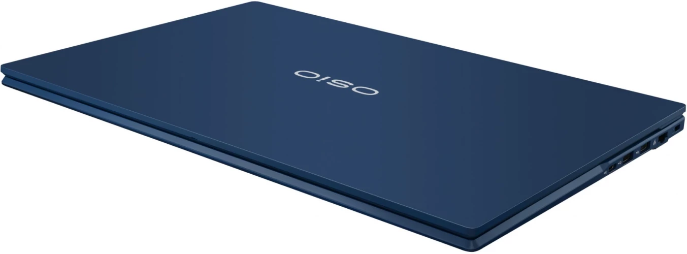 Ноутбук Osio BaseLine B150i-002c N-series N100 8Gb SSD512Gb Intel UHD Graphics 15.6" IPS FHD (1920x1080) Windows 11 Home blue WiFi BT Cam 5000mAh