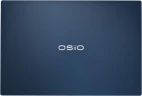 Ноутбук Osio BaseLine B150i-002c N-series N100 8Gb SSD512Gb Intel UHD Graphics 15.6" IPS FHD (1920x1080) Windows 11 Home blue WiFi BT Cam 5000mAh