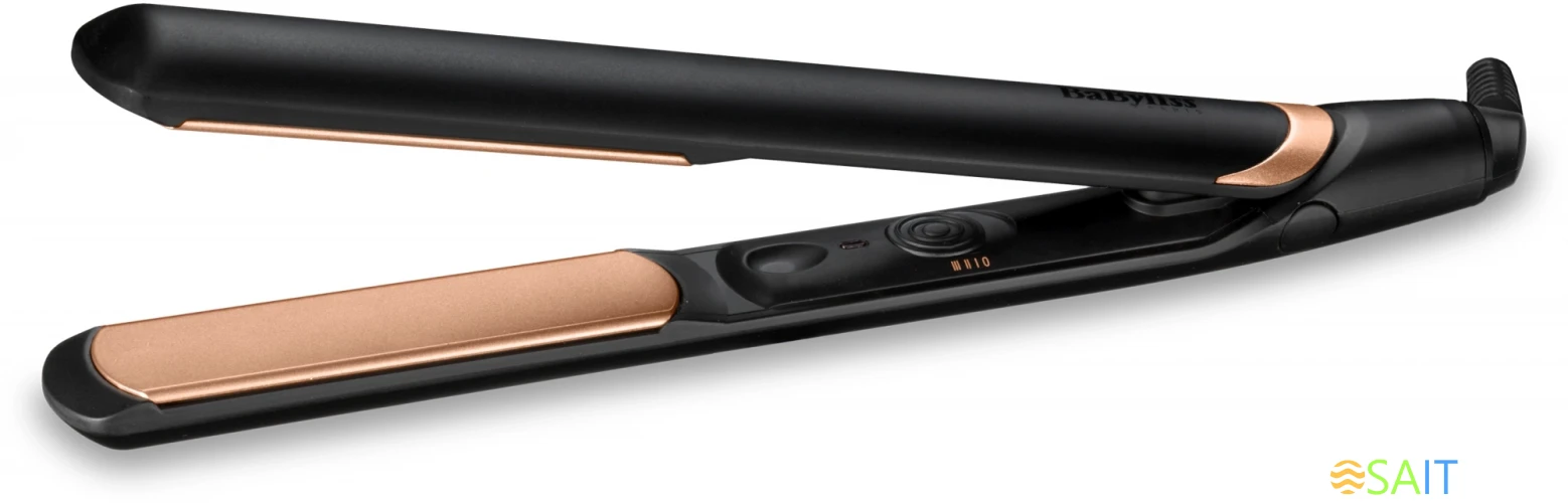 Выпрямитель Babyliss ST598E черный макс.темп.:235С покрытие:кварц-керамическое