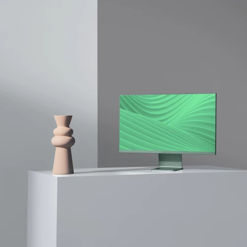 Монитор Digma Pro 27" Art L зеленый IPS LED 2ms 16:9 HDMI M/M матовая 300cd 178гр/178гр 2560x1440 165Hz G-Sync FreeSync DP 2K USB 5.7кг