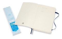 Блокнот Moleskine CLASSIC SOFT EXPENDED QP618EXPB20 Large 130х210мм 400стр. нелинованный мягкая обложка синий сапфир