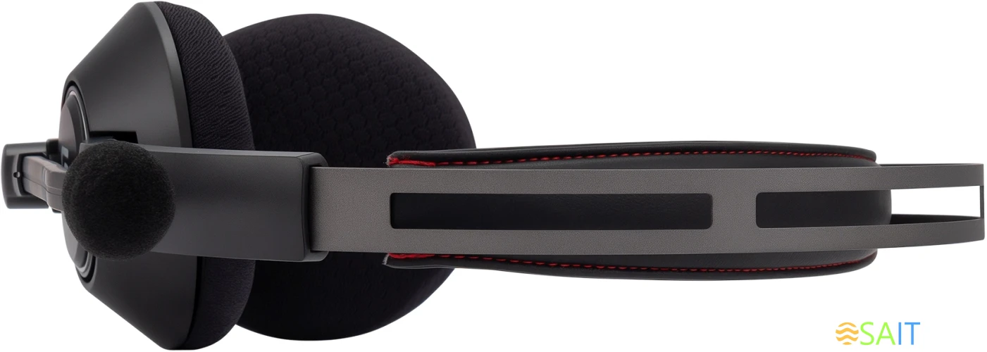 Наушники с микрофоном Оклик HS-L905 черный 2.8м накладные оголовье (1978702)