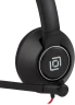 Наушники с микрофоном Оклик HS-L905 черный 2.8м накладные оголовье (1978702)