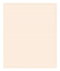 Папка на 2-х кольцах Бюрократ DeLuxe DL0740/2MILK A4 пластик 0.7мм кор.32мм молочный