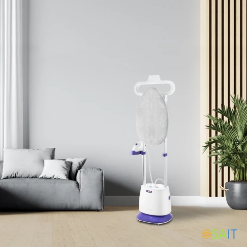 Отпариватель напольный Kitfort КТ-996 2300Вт белый/фиолетовый