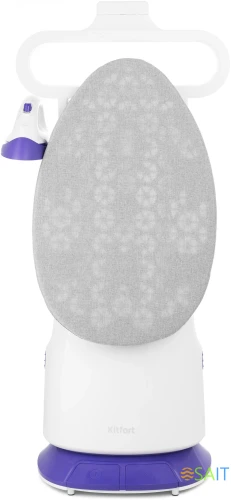 Отпариватель напольный Kitfort КТ-996 2300Вт белый/фиолетовый