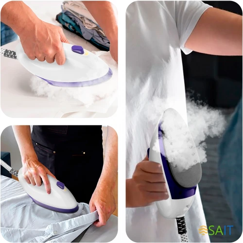 Отпариватель напольный Kitfort КТ-996 2300Вт белый/фиолетовый