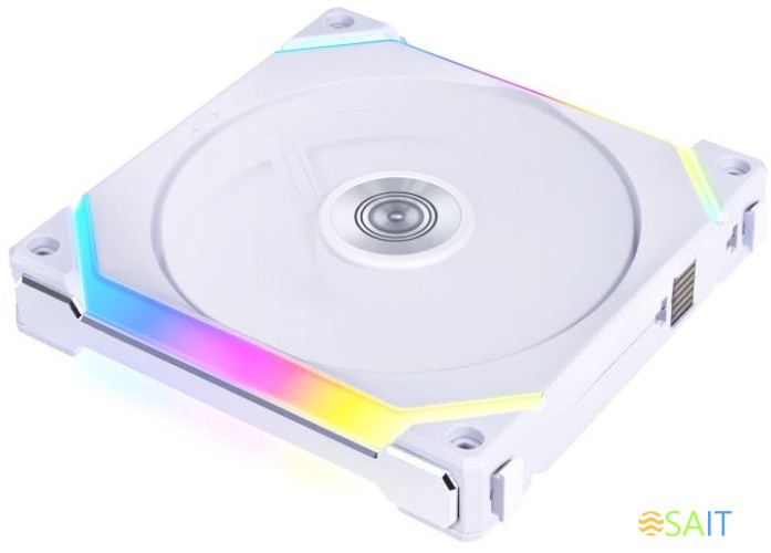 Вентилятор для корпуса Lian-Li Uni Fan SL140 V2 ARGB 140х140x28 белый 4-pin 29дБ (G99.14SLV21W.00) Ret