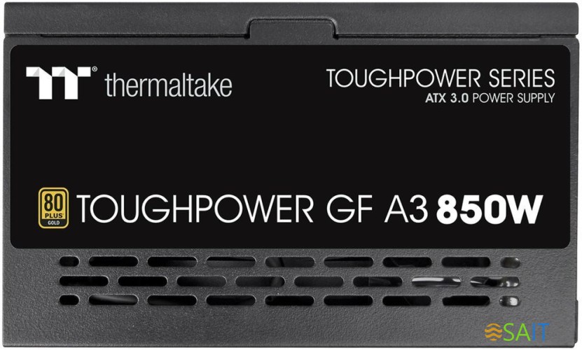 Блок питания Thermaltake ATX 850W Toughpower GF A3 Gen.5 80+ gold 24pin APFC 120mm fan 8xSATA Cab Manag RTL