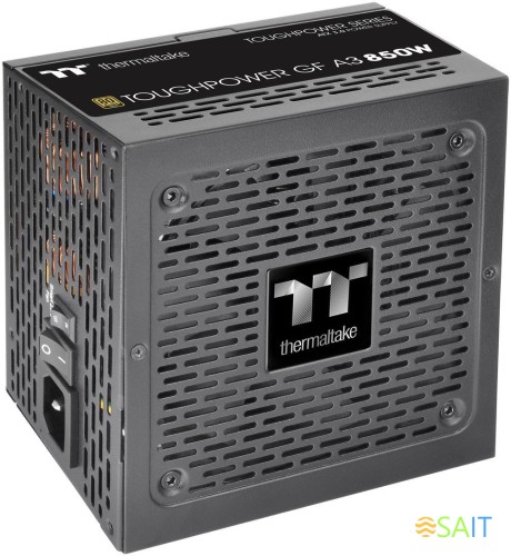 Блок питания Thermaltake ATX 850W Toughpower GF A3 Gen.5 80+ gold 24pin APFC 120mm fan 8xSATA Cab Manag RTL