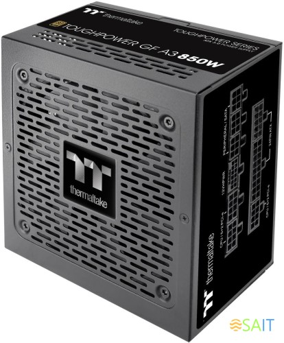 Блок питания Thermaltake ATX 850W Toughpower GF A3 Gen.5 80+ gold 24pin APFC 120mm fan 8xSATA Cab Manag RTL