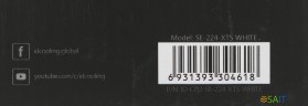Устройство охлаждения(кулер) ID-Cooling SE-224-XTS Soc-AM5/AM4/1200/1700/1851 белый 4-pin 16-29dB Al+Cu 220W 650gr Ret (SE-224-XTS WHITE)