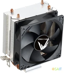 Устройство охлаждения(кулер) Formula Ice Boid 2PSDB Soc-AM5/AM4/1200/1700/1851 черный 4-pin 17-34dB Al+Cu 90W Ret