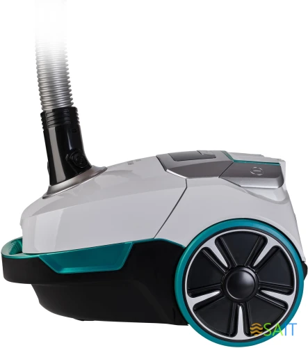 Пылесос Hyundai HYV-B4050 800Вт белый/бирюзовый (в компл.:1мешок)