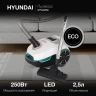 Пылесос Hyundai HYV-B4050 800Вт белый/бирюзовый (в компл.:1мешок)