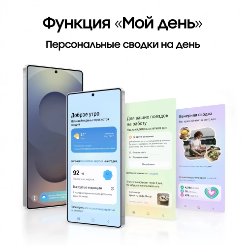 Смартфон Samsung SM-S938B Galaxy S25 Ultra 256Gb 12Gb серебристый титан моноблок 3G 4G 2Sim 6.9" 1440x3120 Android 15 200Mpix 802.11 a/b/g/n/ac/ax/be NFC GPS GSM900/1800 GSM1900 Protect