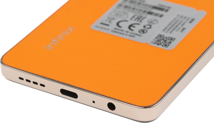 Смартфон Infinix X6833B Note 30 128Gb 8Gb золотистый моноблок 3G 4G 2Sim 6.78" 1080x2460 Android 13 64Mpix 802.11 a/b/g/n/ac NFC GPS GSM900/1800 GSM1900 Protect FM microSD max2048Gb