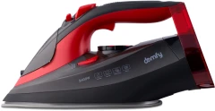 Утюг Domfy DSC-EI502 2400Вт черный/красный