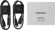 Накопитель SSD Samsung Original USB-C 2Tb MU-PE2T0S/WW Shield T7 1.8" черный