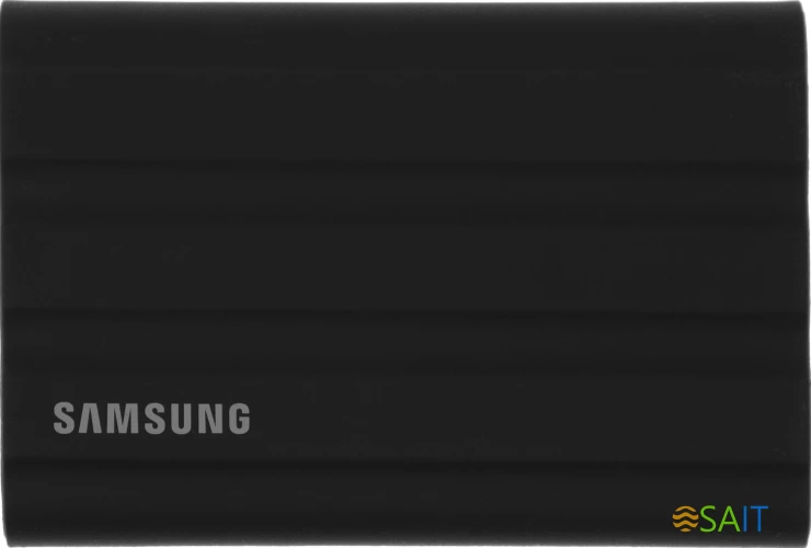 Накопитель SSD Samsung Original USB-C 2Tb MU-PE2T0S/WW Shield T7 1.8" черный