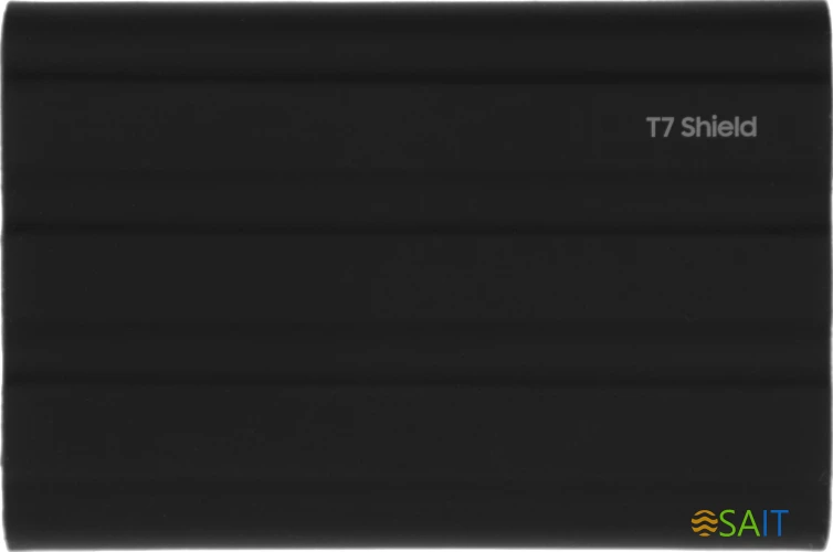 Накопитель SSD Samsung Original USB-C 2Tb MU-PE2T0S/WW Shield T7 1.8" черный