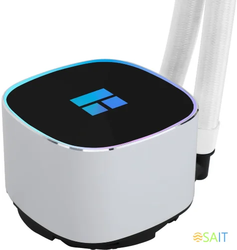 Система водяного охлаждения Thermalright Frozen Horizon 360 ARGB Soc-AM5/AM4/1151/1200/2066/1700 белый 4-pin 28.1dB Al Ret (F-HORIZON-360-WH)