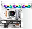 Система водяного охлаждения Thermalright Frozen Horizon 360 ARGB Soc-AM5/AM4/1151/1200/2066/1700 белый 4-pin 28.1dB Al Ret (F-HORIZON-360-WH)