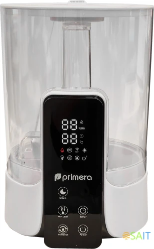 Увлажнитель воздуха Primera HUP-R3155-TA 25Вт (ультразвуковой) белый/черный