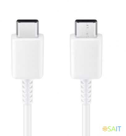 Кабель Samsung EP-DA705BWRGRU USB Type-C (m)-USB Type-C (m) 1м белый (упак.:1шт)
