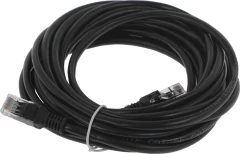 Патч-корд Premier PP12-5M/BK 1000Гбит/с UTP 4 пары cat.5E CCA molded 5м черный RJ-45 (m)-RJ-45 (m)
