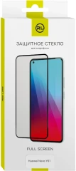 Защитное стекло для экрана Redline черный для Huawei Nova Y61 2.5D 1шт. (УТ000033603)