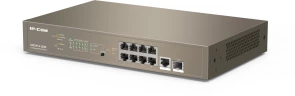 Коммутатор IP-Com G5310P-8-150W (L3) 8x1Гбит/с 1xКомбо(1000BASE-T/SFP) 1SFP 8PoE 130W управляемый