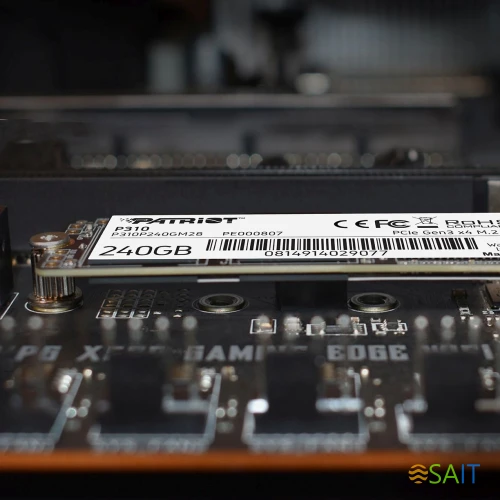 Накопитель SSD Patriot PCIe 3.0 x4 240GB P310P240GM28 P310 M.2 2280