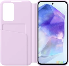 Чехол (флип-кейс) Samsung для Samsung Galaxy A55 Smart View Wallet Case A55 лаванда (EF-ZA556CVEGRU)