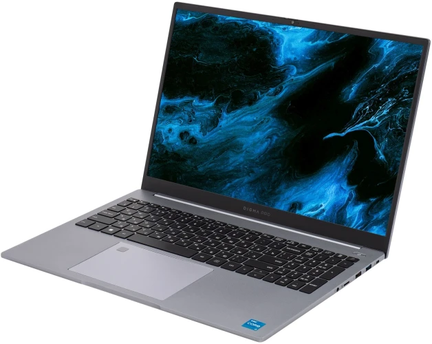 Ноутбук Digma Pro Pactos Core i3 1215U 16Gb SSD256Gb Intel UHD Graphics 16" IPS WUXGA (1920x1200) Windows 11 Pro dk.grey WiFi BT Cam 5500mAh (DN16P3-ACXW01)