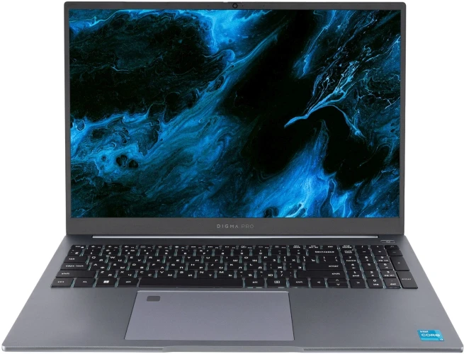 Ноутбук Digma Pro Pactos Core i3 1215U 16Gb SSD256Gb Intel UHD Graphics 16" IPS WUXGA (1920x1200) Windows 11 Pro dk.grey WiFi BT Cam 5500mAh (DN16P3-ACXW01)