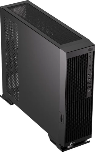 Корпус Formula SFF T11 черный без БП mATX 1x80mm 2xUSB2.0 2xUSB3.0 1xUSB3.1 audio